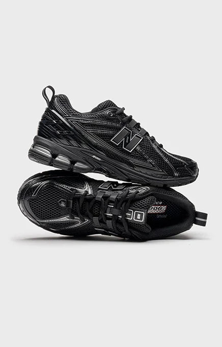 A pair of black new balance women's shoes from Peppermayo US shoes collection