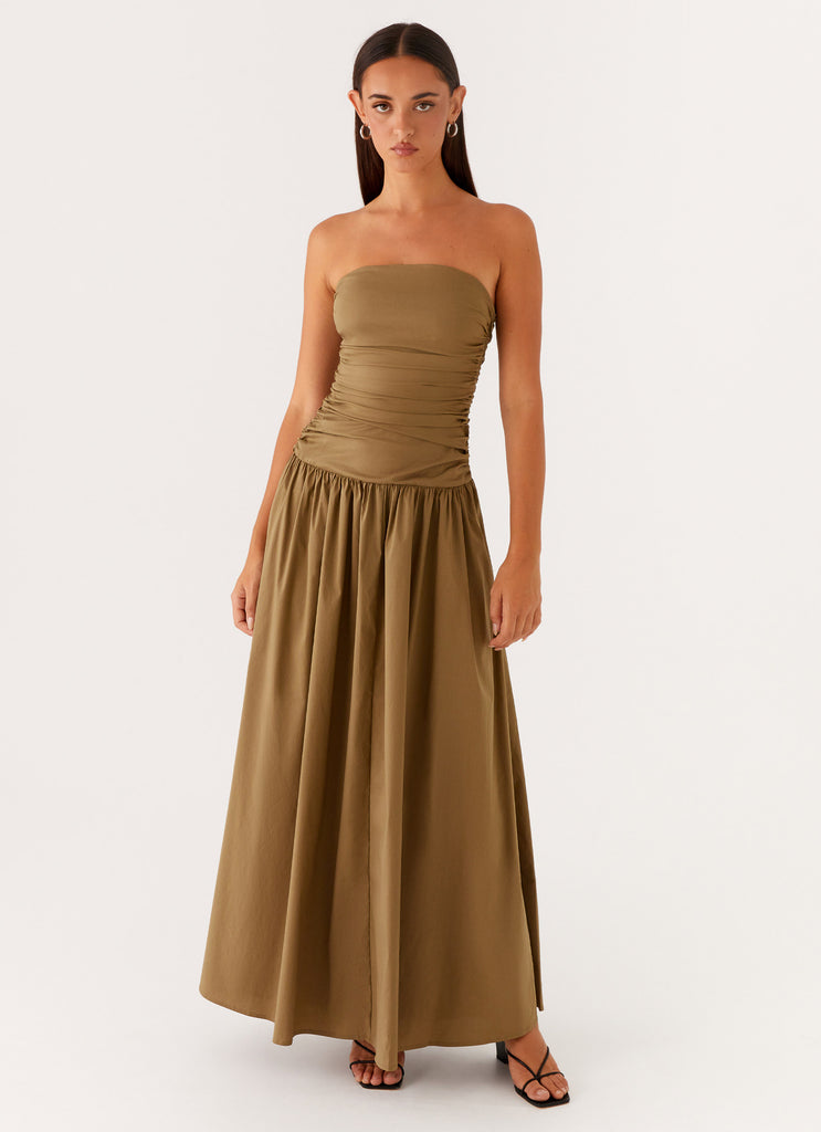 Carmel Maxi Dress - Khaki