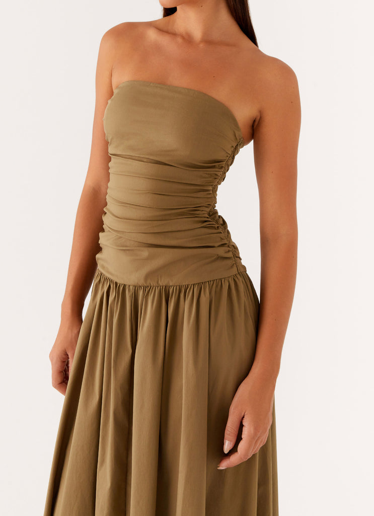 Carmel Maxi Dress - Khaki