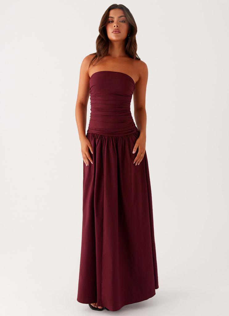 Carmel Maxi Dress - Mulberry