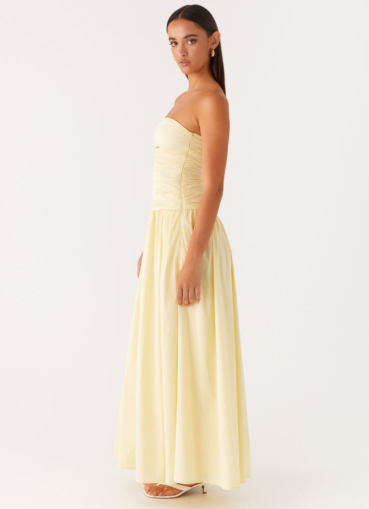 Carmel Maxi Dress - Yellow