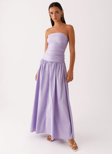 Carmel Maxi Dress - Lavender