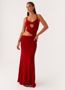 Jocelyn Maxi Dress - Red