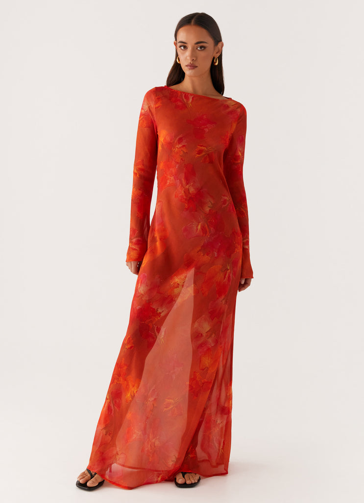 Lorde Maxi Dress - Amber