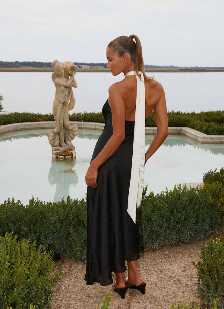 Night Owl Maxi Dress - Black